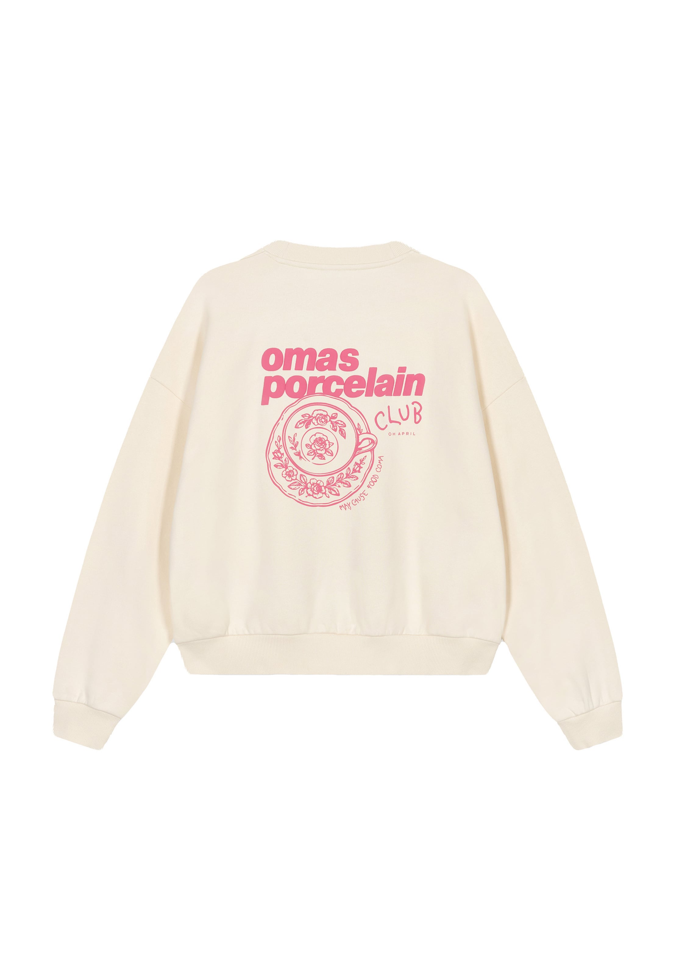 OH APRIL Sweatshirt in Beige