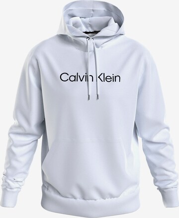 Calvin Klein Big & Tall Sweatshirt in White: front