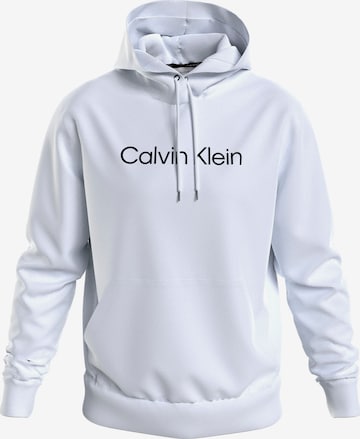 Calvin Klein Big & Tall Sweatshirt in White: front