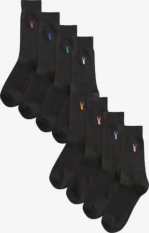 NextČarape - crna boja: prednji dio