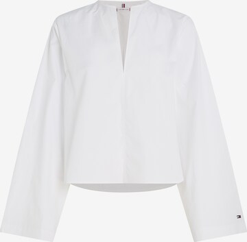 Chemisier TOMMY HILFIGER en blanc : devant