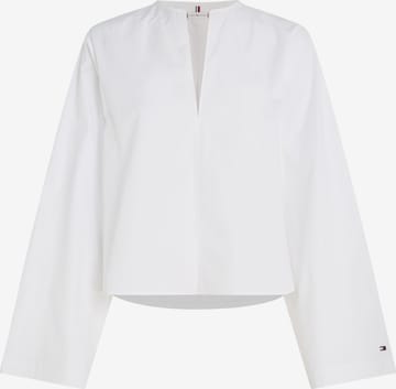 Chemisier TOMMY HILFIGER en blanc : devant