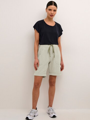 Loosefit Pantaloni 'Naya' di Kaffe in verde