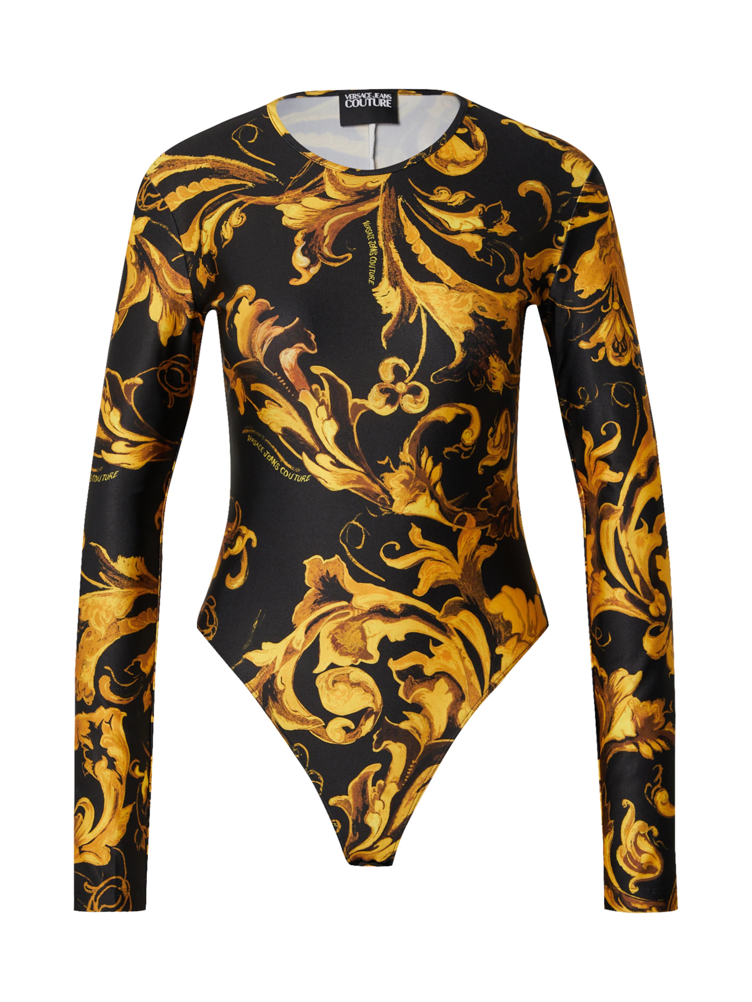 Versace Jeans Couture Боди-футболка в Черный: спереди