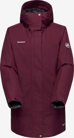 MAMMUT Outdoor Jacket in Red: front