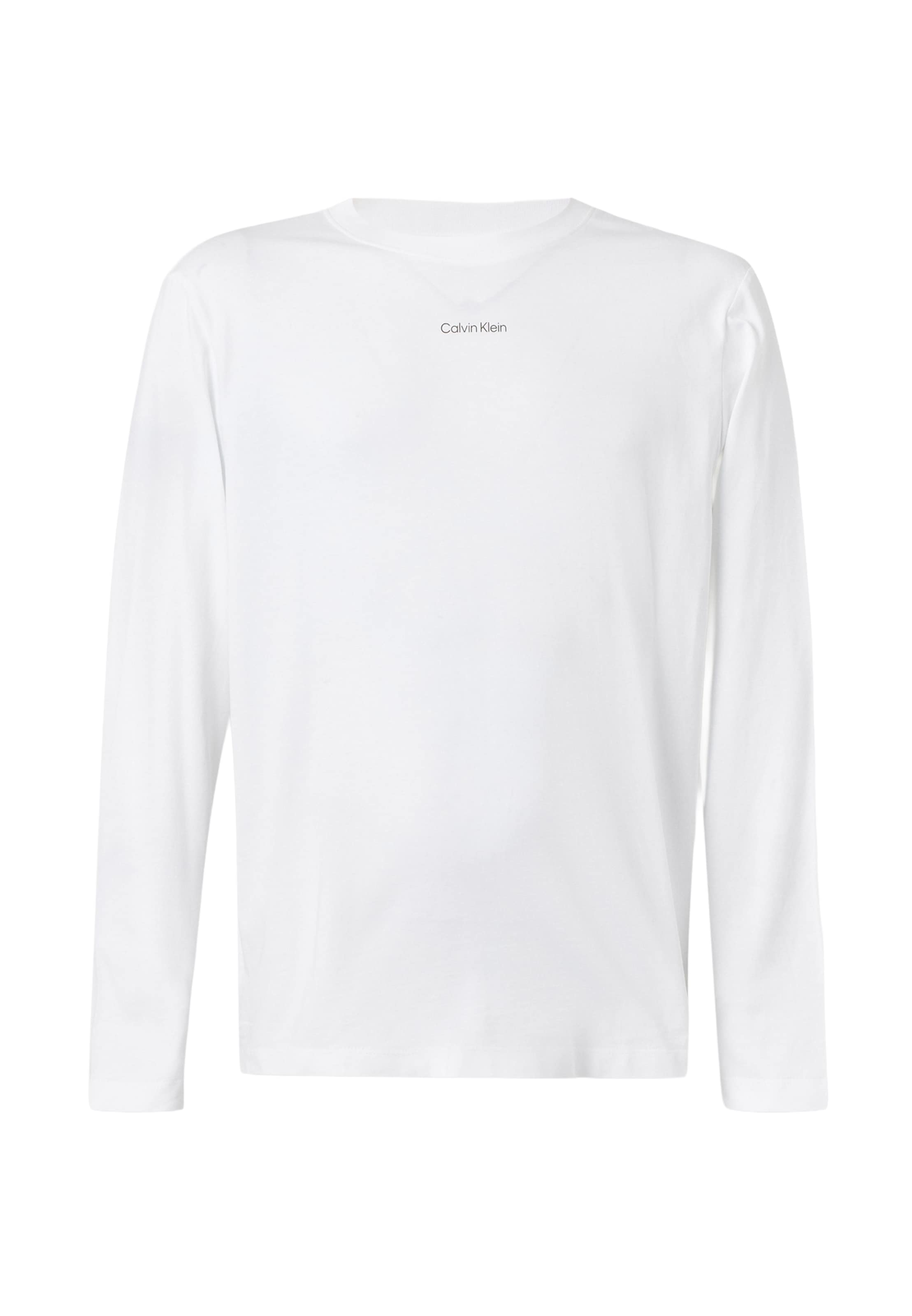 Tricou 'EASY' de la Calvin Klein Jeans pe alb: față