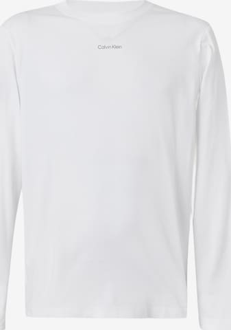 Tricou 'EASY' de la Calvin Klein Jeans pe alb: față