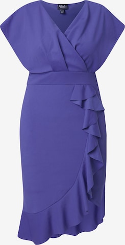Ulla Popken Dress in Purple: front