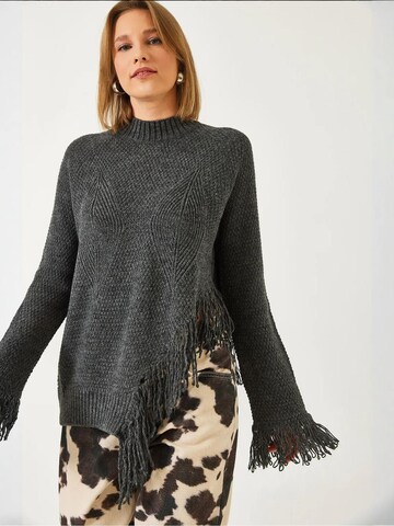 Bianco LucciPulover 'Pullover' - siva boja