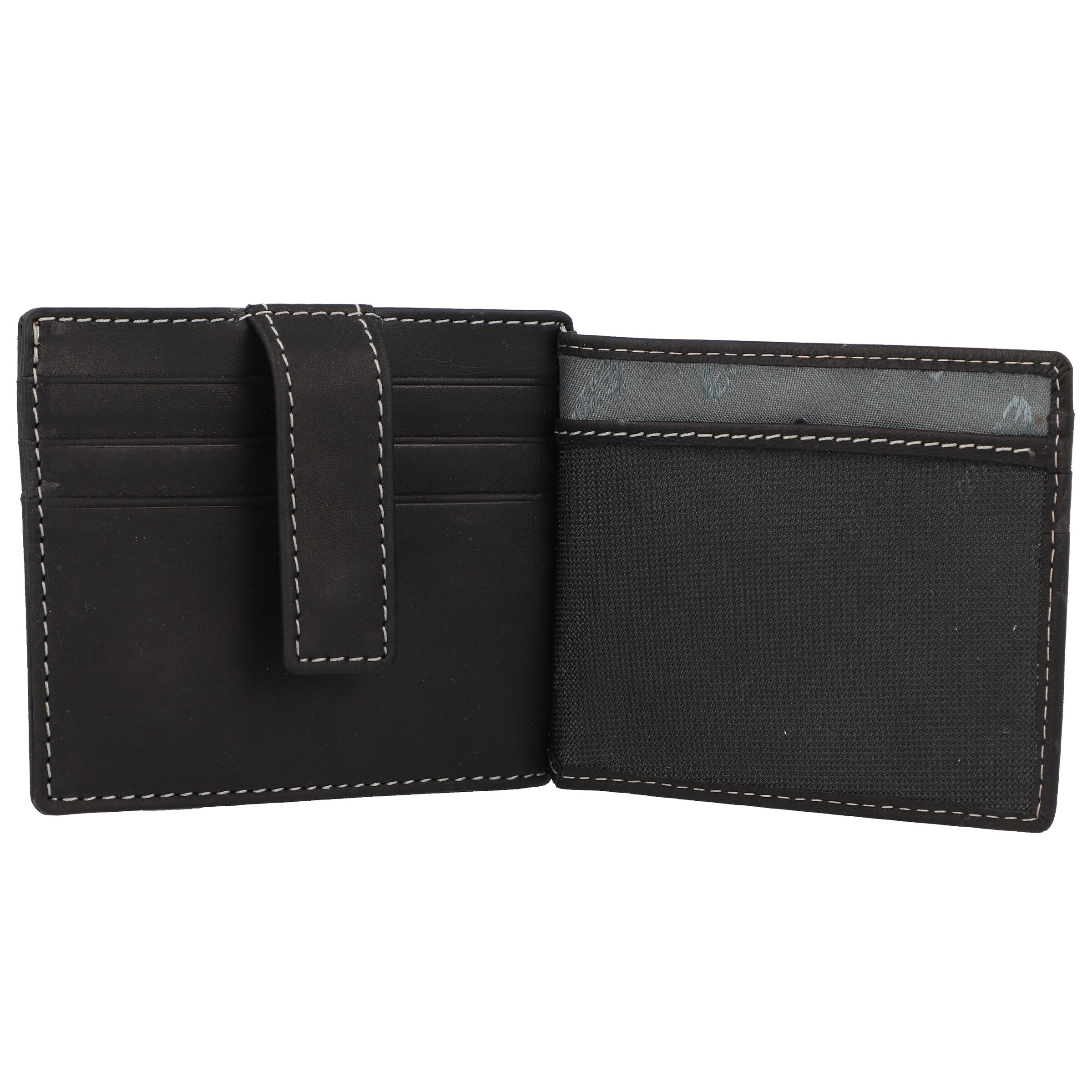 Esquire Portemonnee 'Oslo Dallas' in Zwart