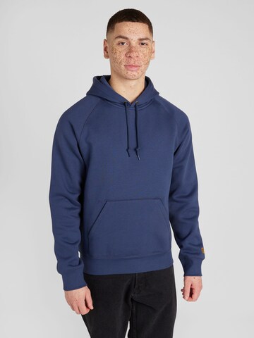 Carhartt WIP Sweatshirt 'Chase' in Blauw: voorkant