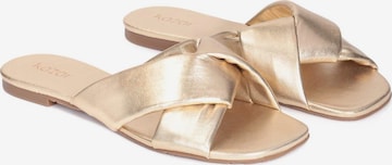 Kazar Mules in Gold