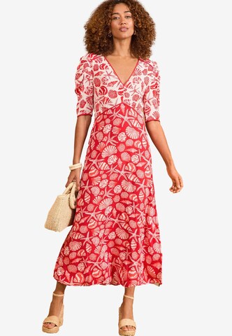 love & roses Kleid in Rot: Vorderseite