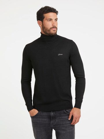 GUESS Sweater 'Aaron' in Black: front