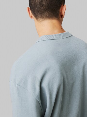 Calvin Klein Jeans Sweatshirt in Blauw