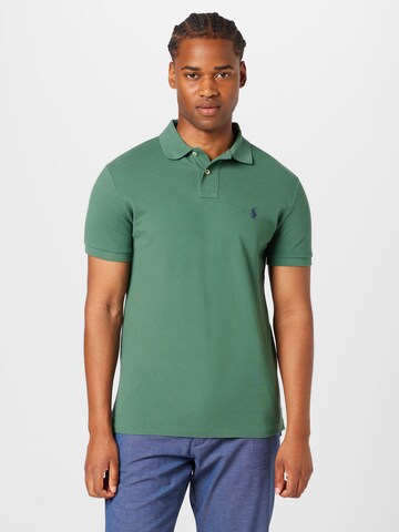 T-Shirt Polo Ralph Lauren en vert : devant
