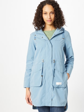 mazine Between-seasons parka 'Marydale' in Blue: front