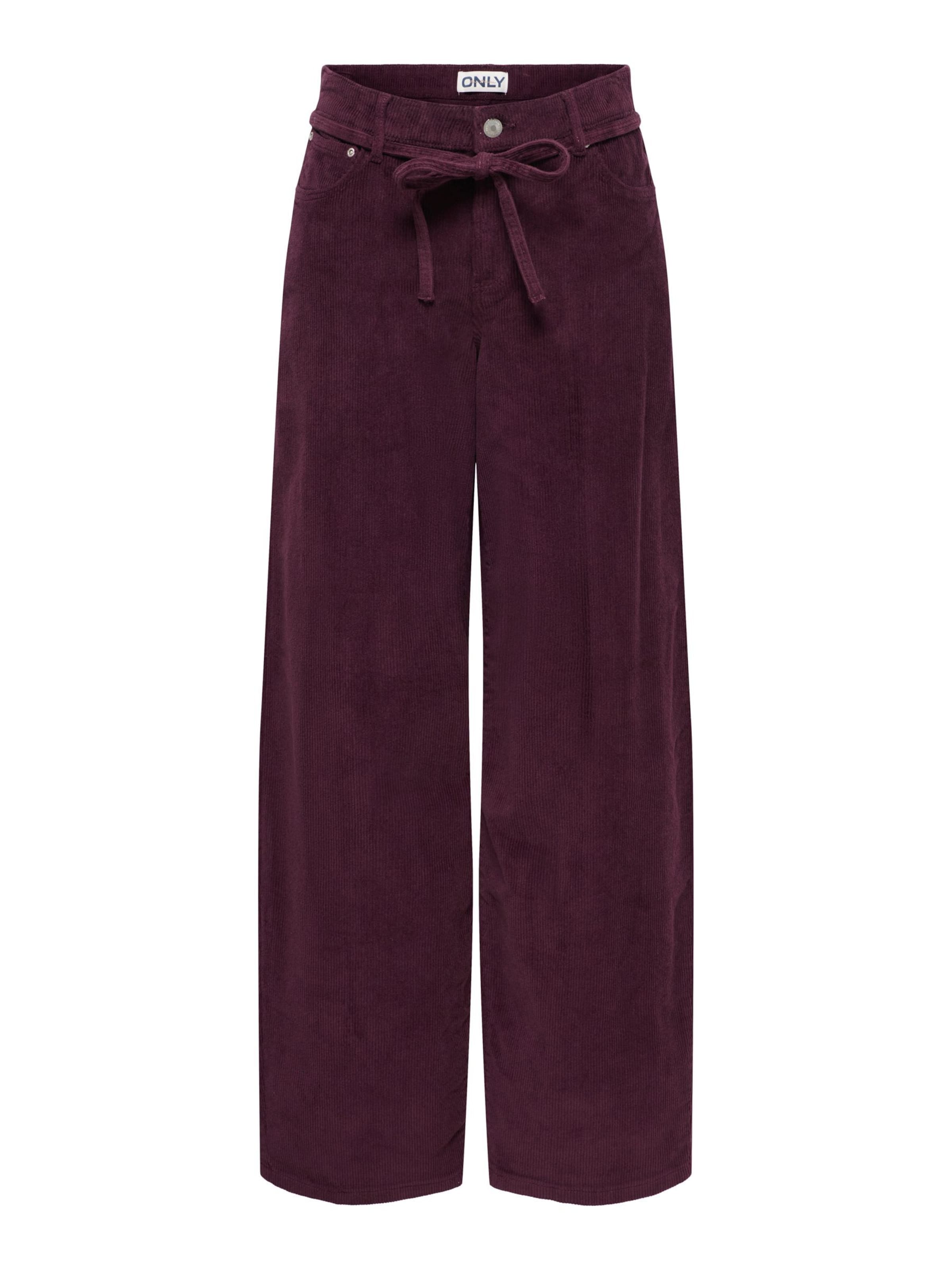 ONLY Loosefit Bukser 'ONLGianna-Global' i lilla: forside