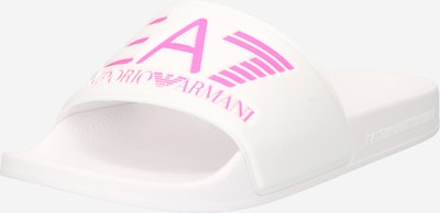 Flip-flops EA7 Emporio Armani pe roz / alb, Vizualizare produs