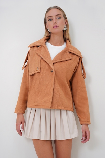 Trend Alaçatı Stili Jacke in S in mandarine, Produktansicht