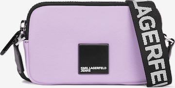 KARL LAGERFELD JEANSTorba preko ramena - ljubičasta boja: prednji dio
