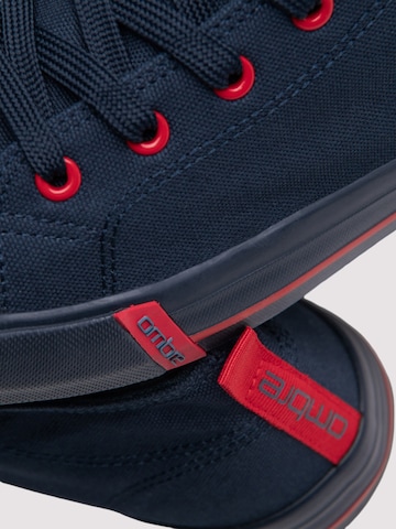 Ombre Sneakers hoog in Blauw