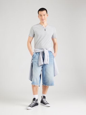 Regular fit Maglietta 'JJESplit' di JACK & JONES in grigio