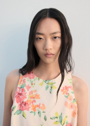 MANGO Top 'Nico-h' in White