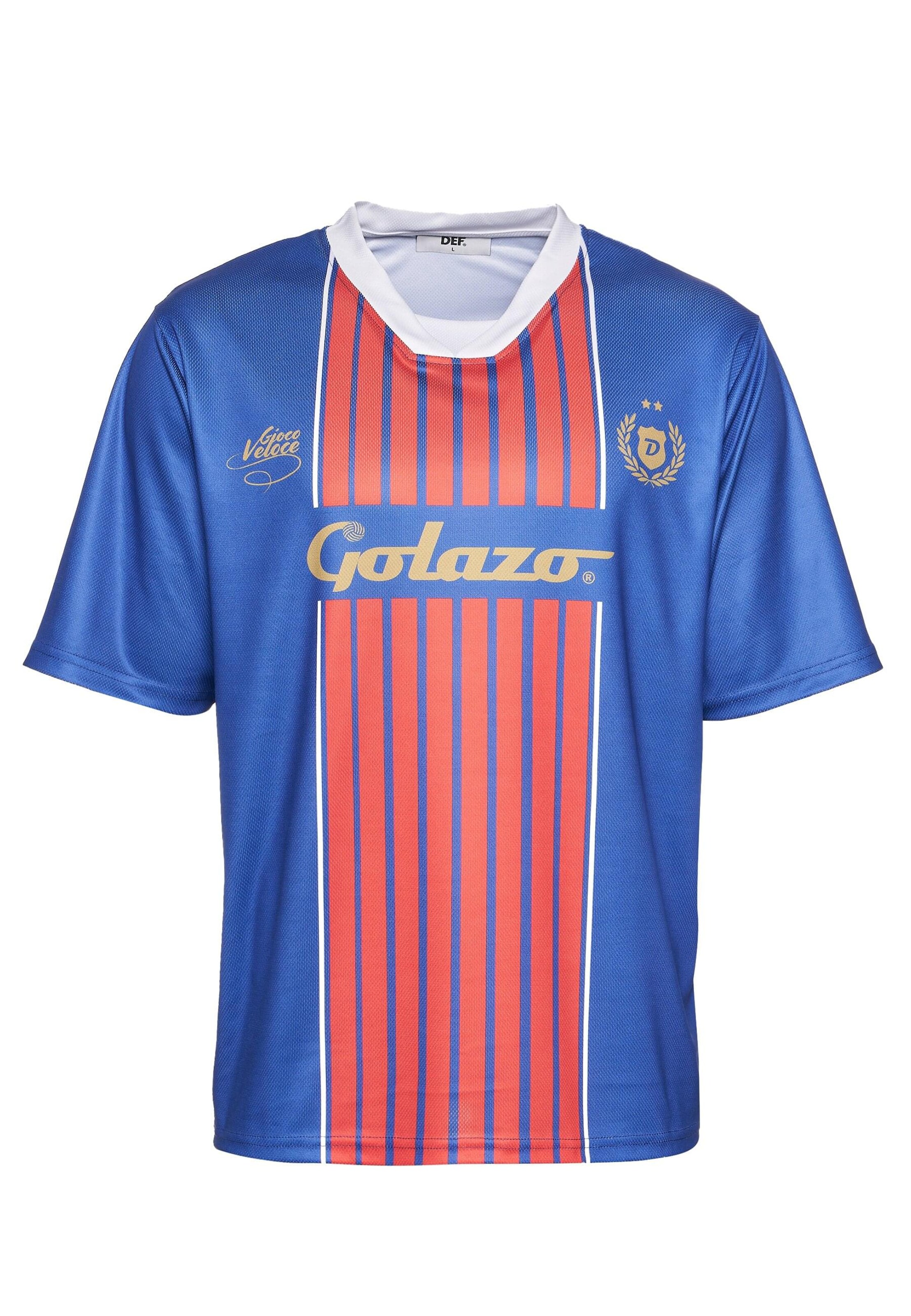 DEF Fodboldtrøje 'Golazo' i blå: forside
