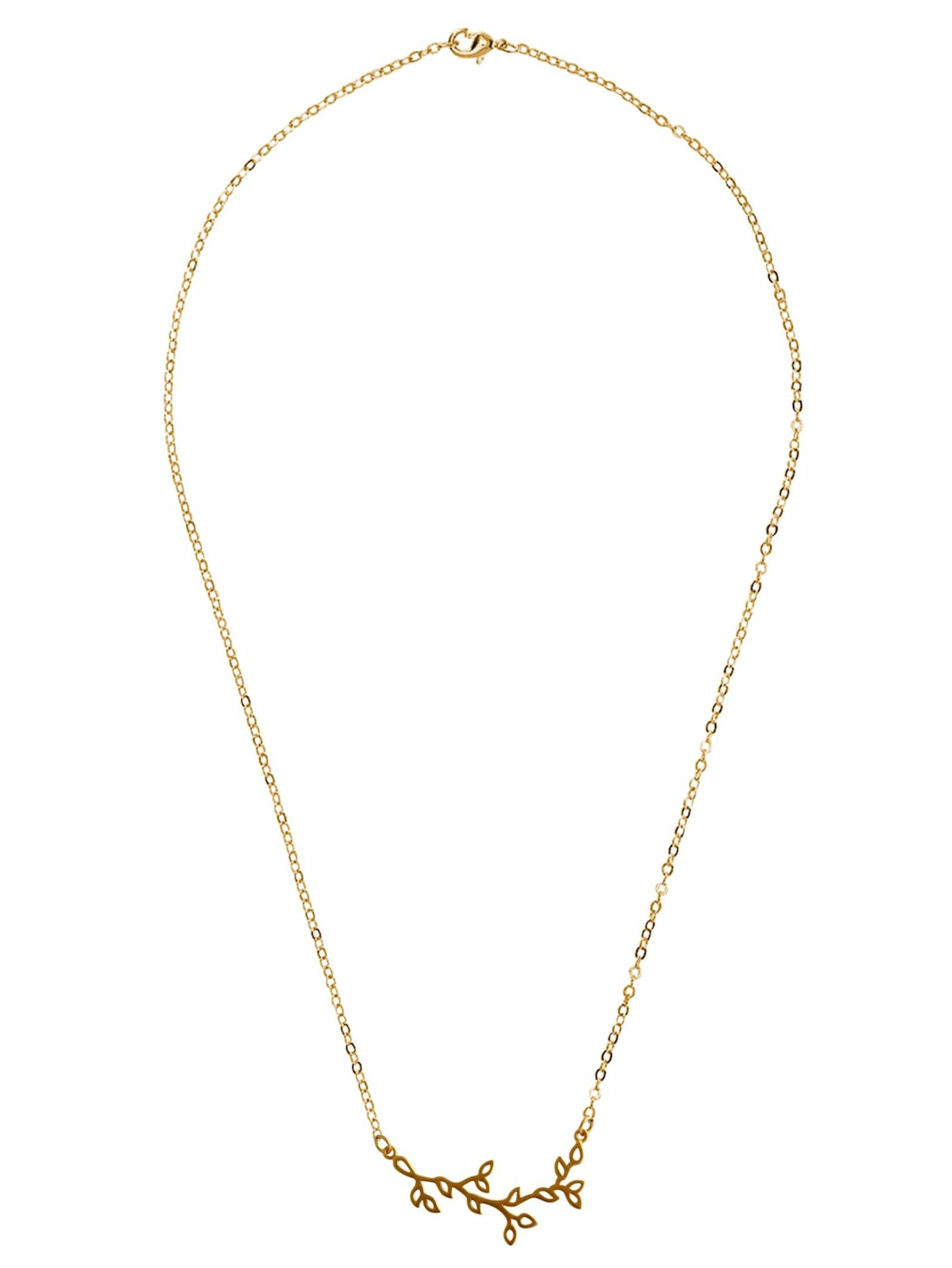 Gemshine Ketting in Goud: voorkant