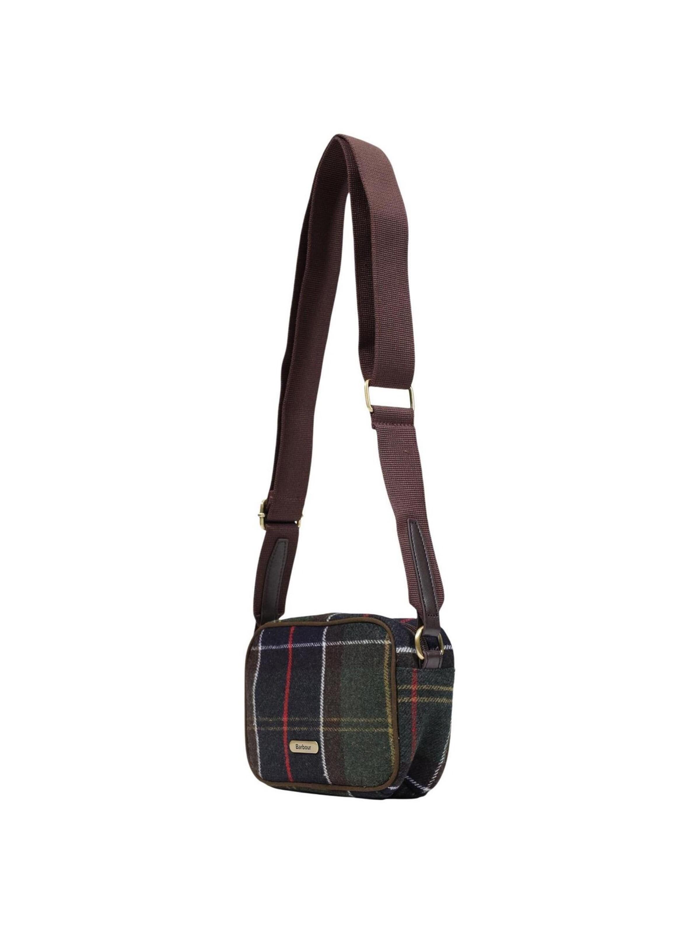 Borsa a tracolla di Barbour in verde