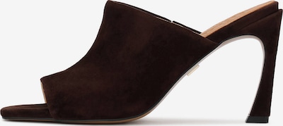 Šlepetės iš Kazar, spalva – tamsiai ruda, Prekių apžvalga