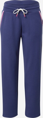 Regular Pantalon de sport ESPRIT en bleu : devant