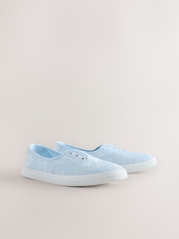 Next Slip-on in Blauw