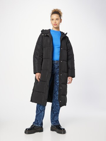 NLY by Nelly Winter coat in Black