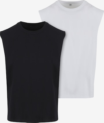 Urban Classics Top in Schwarz: Vorderseite