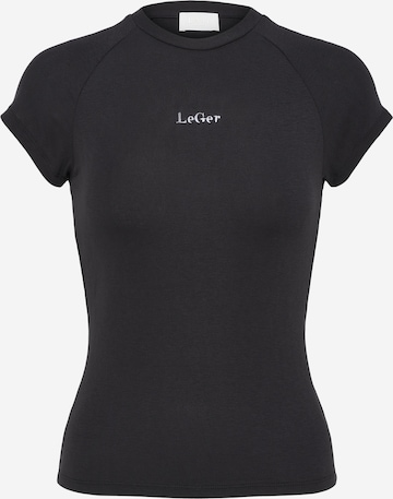 T-shirt 'Tayra' LeGer by Lena Gercke en noir : devant