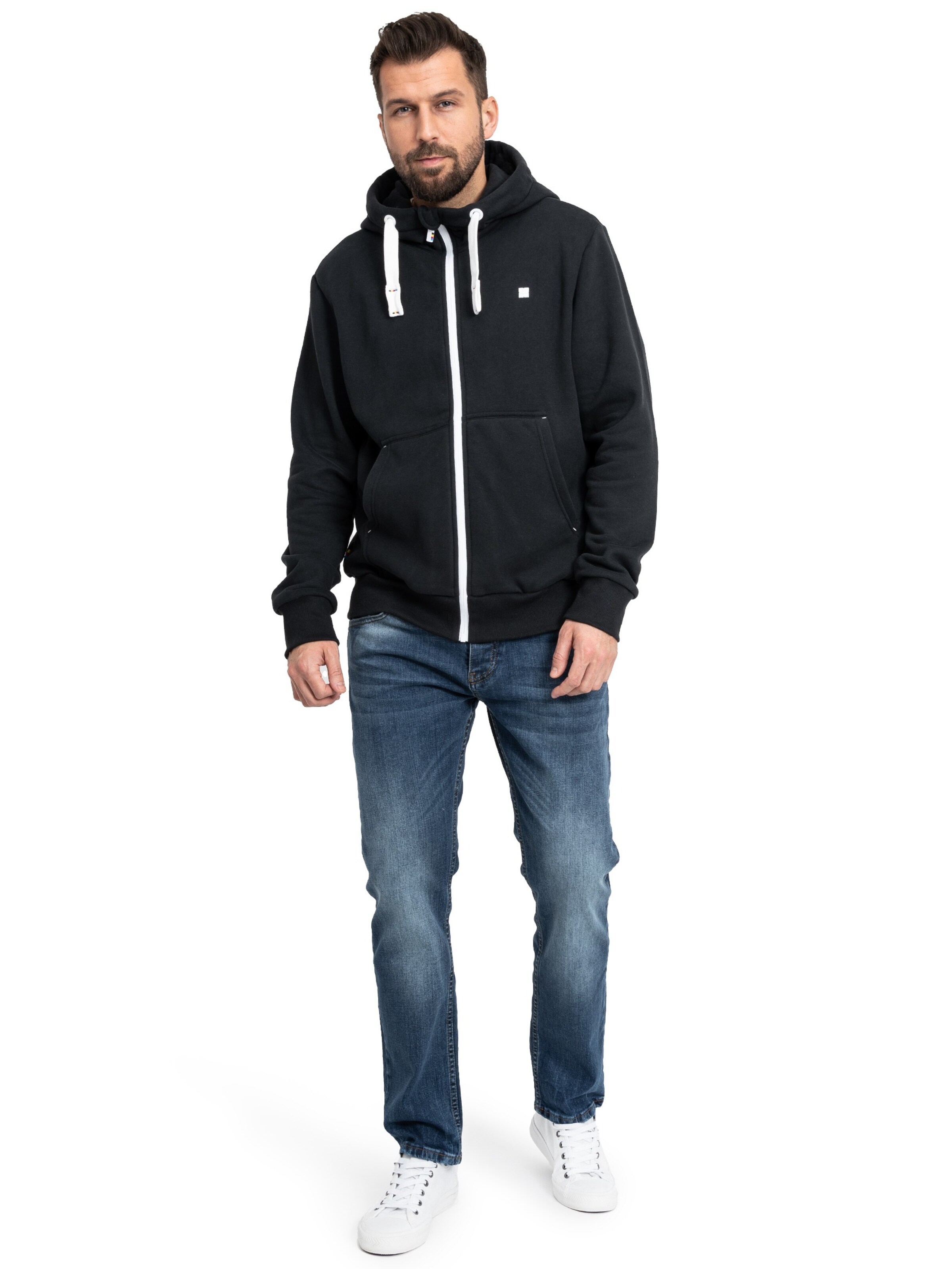 Giacca di felpa 'FinnCMYK II MEN' di deproc in nero