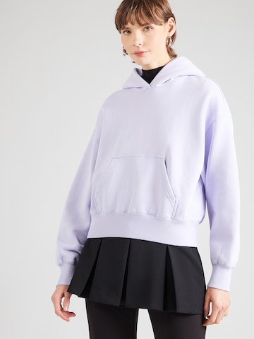WEEKDAY Sweatshirt 'Esen' in Lila: voorkant