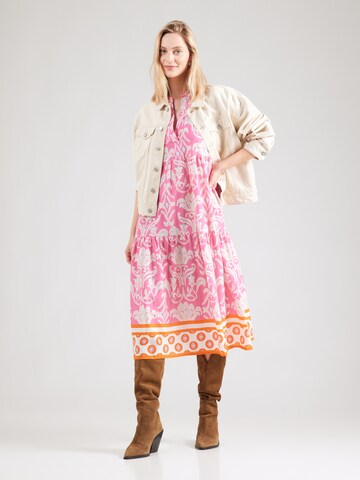 Robe Emily Van Den Bergh en mélange de couleurs