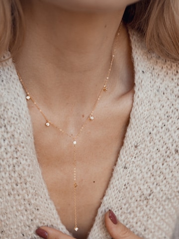Hey Happiness Ketting 'Ellipse' in Goud