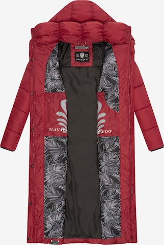 Manteau d’hiver 'Waffelchen' NAVAHOO en rouge