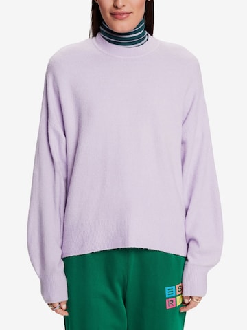 ESPRIT Sweatshirt in Lila: voorkant