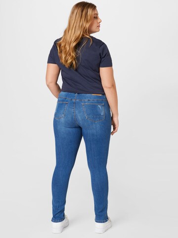 Skinny Jean 'Karla' ONLY Carmakoma en bleu