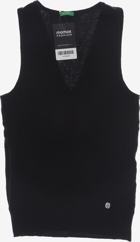 UNITED COLORS OF BENETTON Top XXS in Schwarz: predná strana