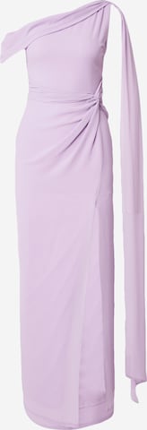 TFNC - Vestido de festa 'DAISY' em roxo: frente