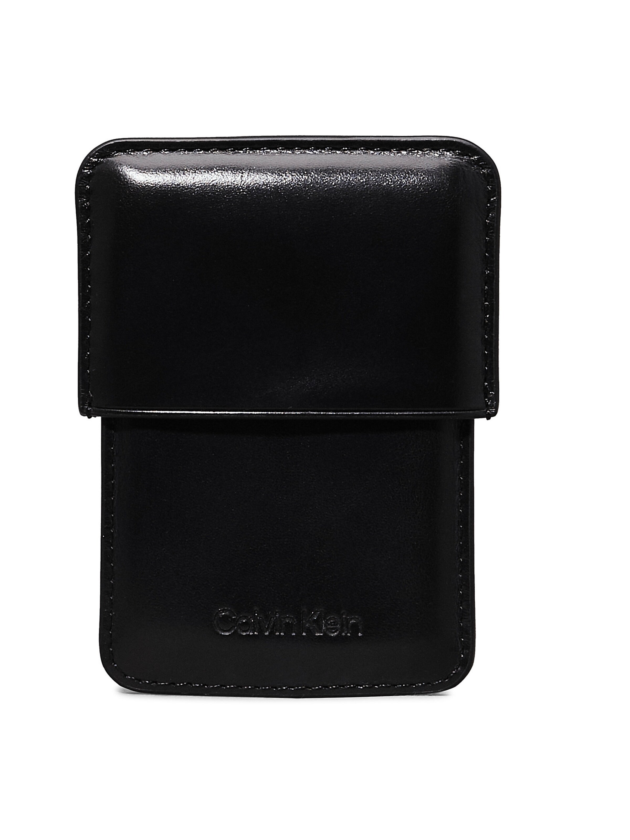 Porte-monnaies Calvin Klein en noir : devant