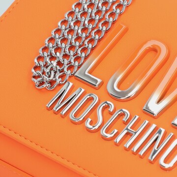 Pochette 'Smart Daily' di Love Moschino in arancione