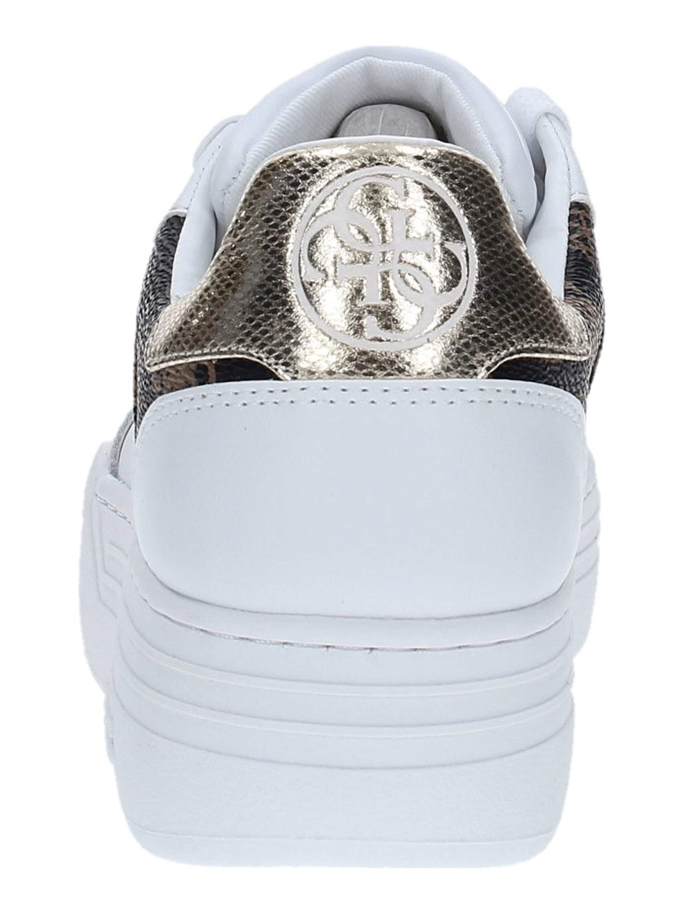 Sneaker bassa 'Guess FLPSWOELE12' di GUESS in bianco