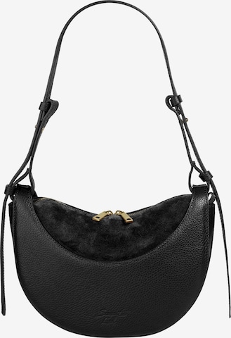 Samantha Look Crossbody Bag in Black: front
